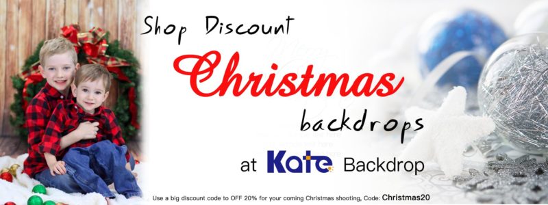 Christmas backdrops at Kate Backdrop