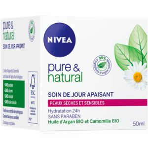 Soin de Jour Apaisant Pure & Natural Nivea