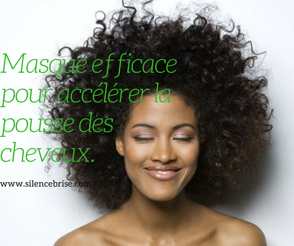 Masque efficace pour accélérer la pousse des cheveux