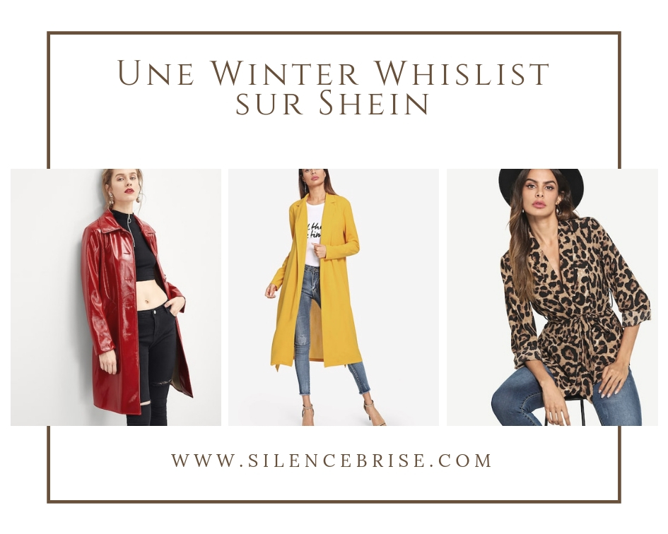 Une Winter Whislist sur Shein 