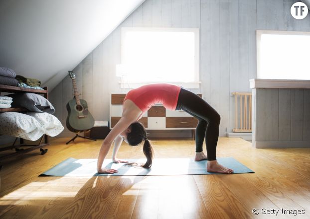 5 postures de yoga pour évacuer le stress #Yoga #Sport #fitness #stress #cardio #musculation #blogTogo
