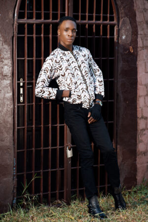 Bombers Réversible Unisex en Tissu Woodin