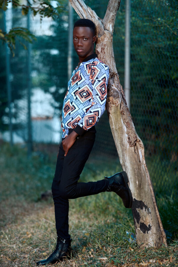 Bombers Réversible Unisex en Tissu Woodin